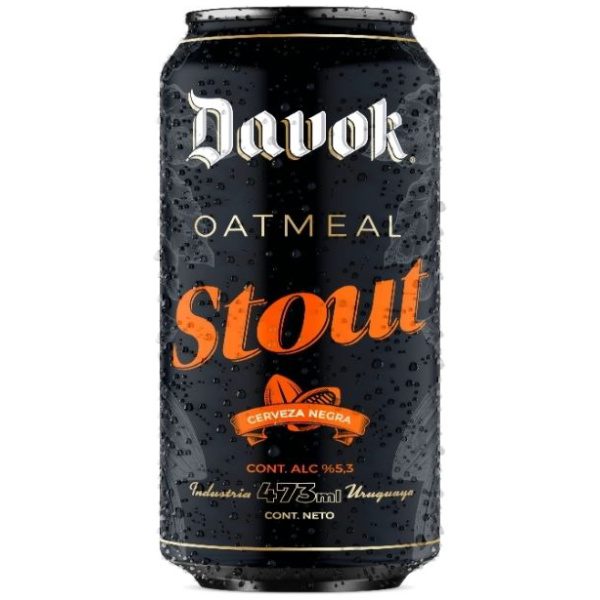 Davok  Oatmel Stout lata 473 ml - Birrava