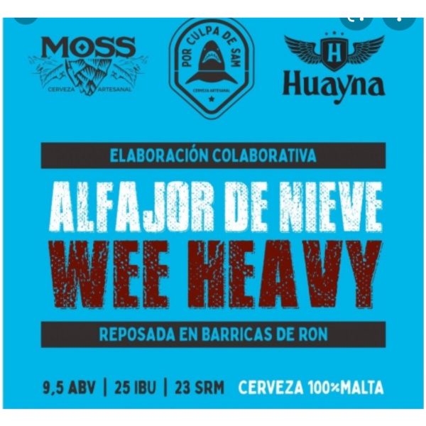 Huayna Alfajor de Nieve Wee Heavy botella 335 ml - Birrava