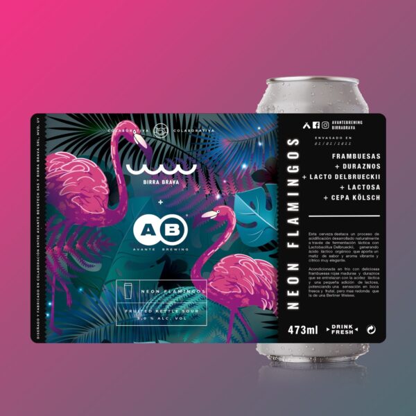 Avante Brewing Neón Flamingo Kettle Sour - Birrava