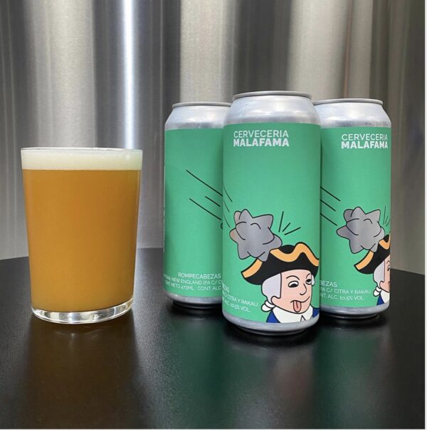 MALAFAMA Rompecabezas Imperial New England Ipa lata 473 ml - Birrava