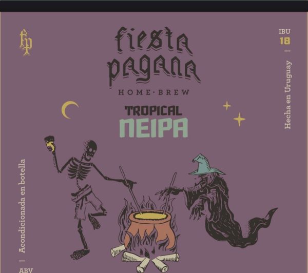 Fiesta Pagana Tropical Neipa lata 473 ml - Birrava